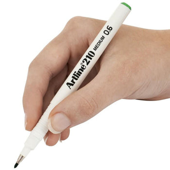 Marcador Médio Artline 210 0,6mm Verde 1un