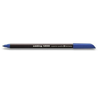 Marcador Médio Edding 1200 1mm Azul 1un