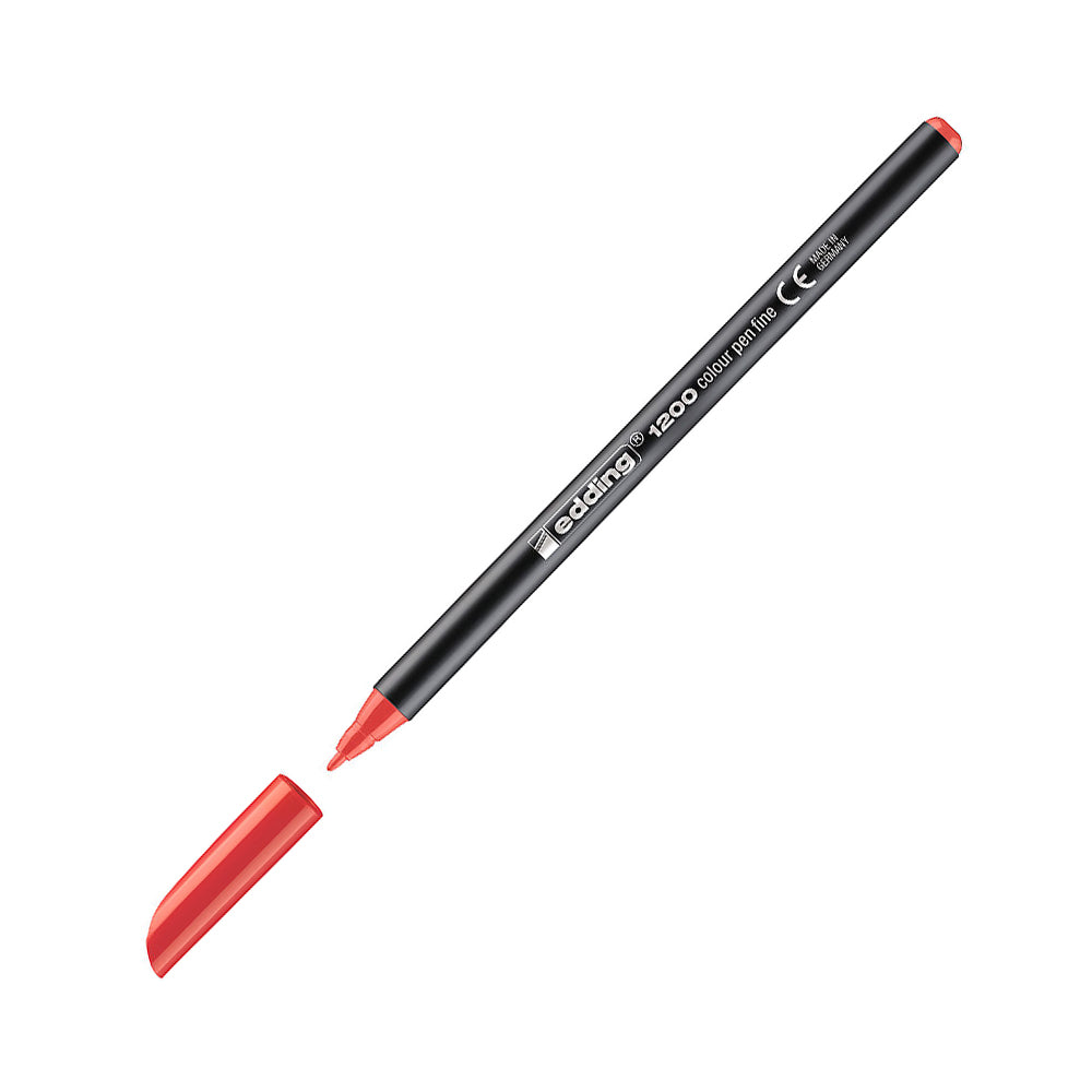 Marcador Médio Edding 1200 1mm Vermelho 1un