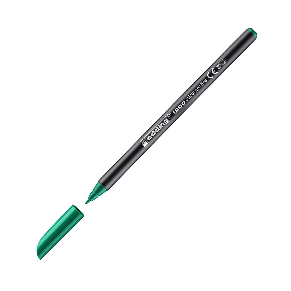 Marcador Médio Edding 1200 1mm Verde 1un