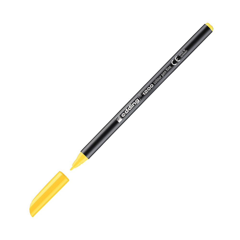 Marcador Médio Edding 1200 1mm Amarelo 1un