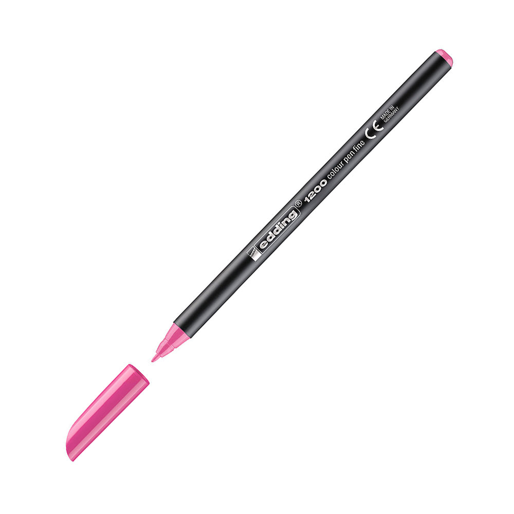 Marcador Médio Edding 1200 1mm Rosa 1un
