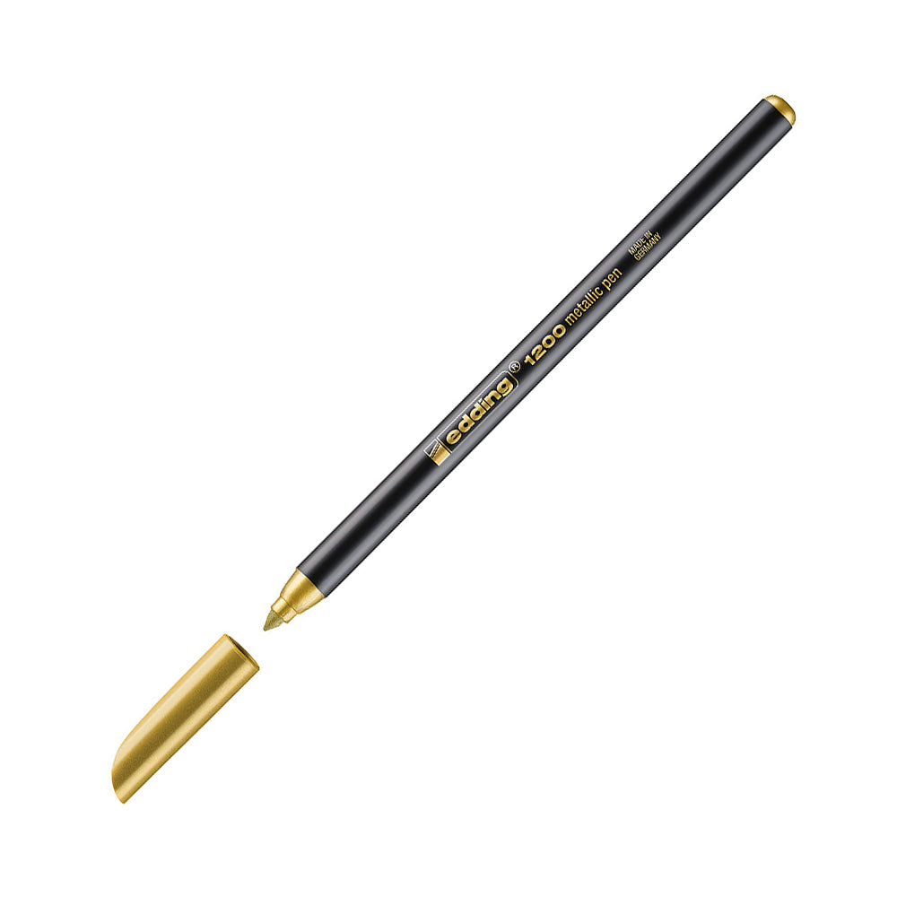 Marcador Médio Edding 1200 1mm Ouro 1un