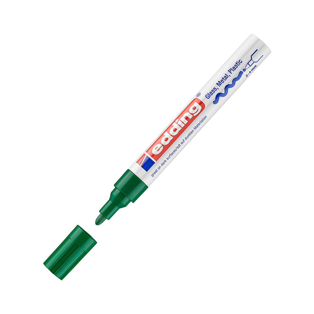 Marcador Grosso Edding 750 2-4mm Verde 1un