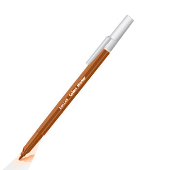 Marcador Feltro Médio Sketch Line 0,5mm Castanho 1un