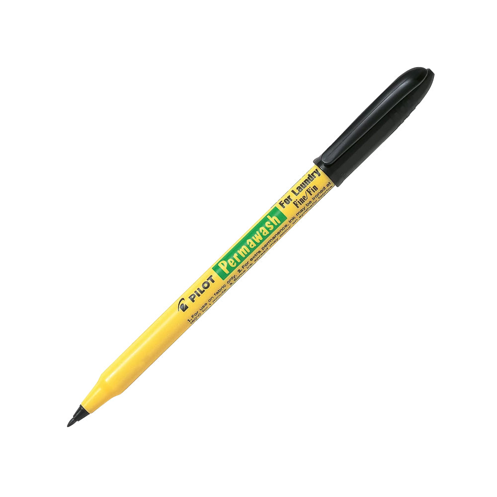 Marcador Tecidos Pilot PermaWash Preto 1un