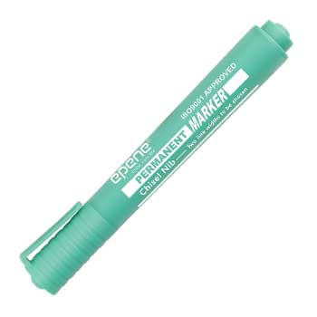 Marcador Permanente Grosso Epene EP11-2002 2mm Verde 1un