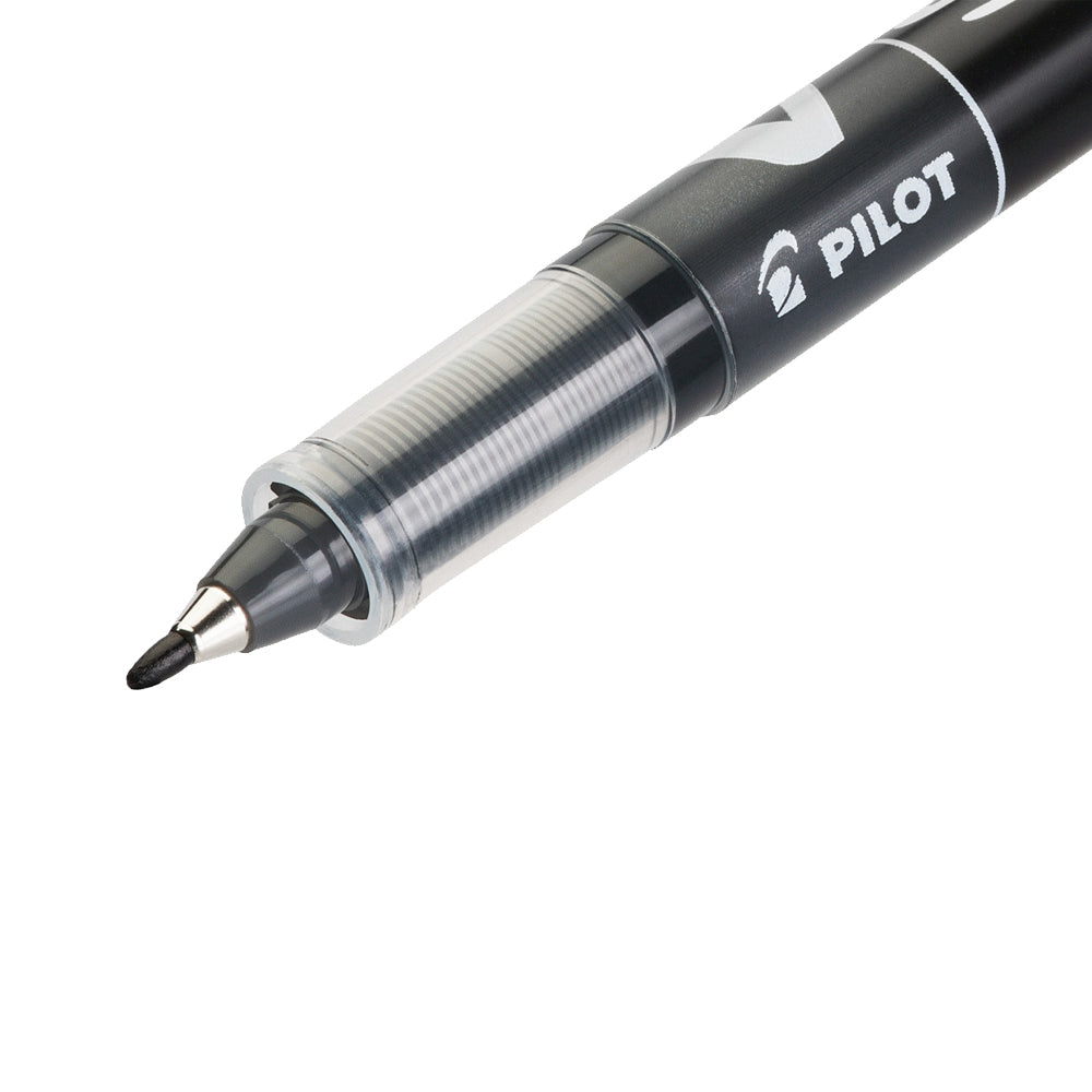 Marcador Médio Pilot V-Sign Pen 0,6mm Preto 1un