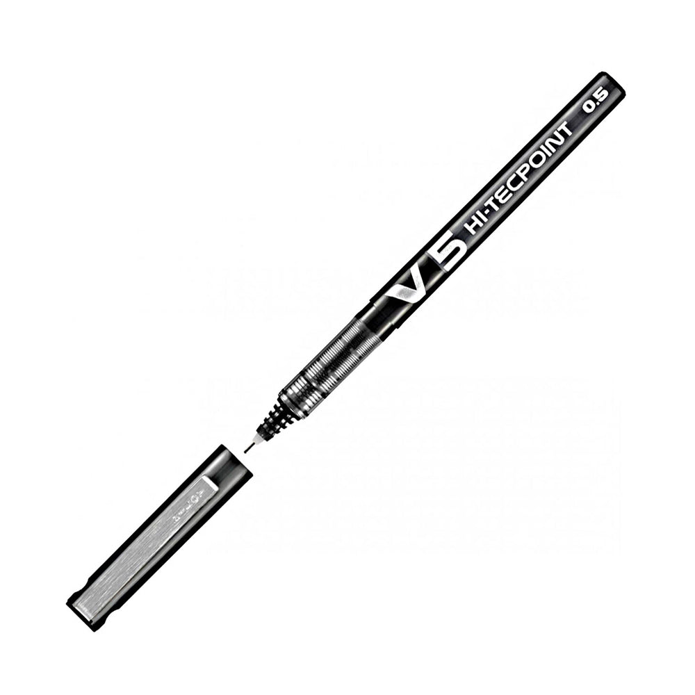 Marcador Roller Pilot V5 0,5mm Preto 1un