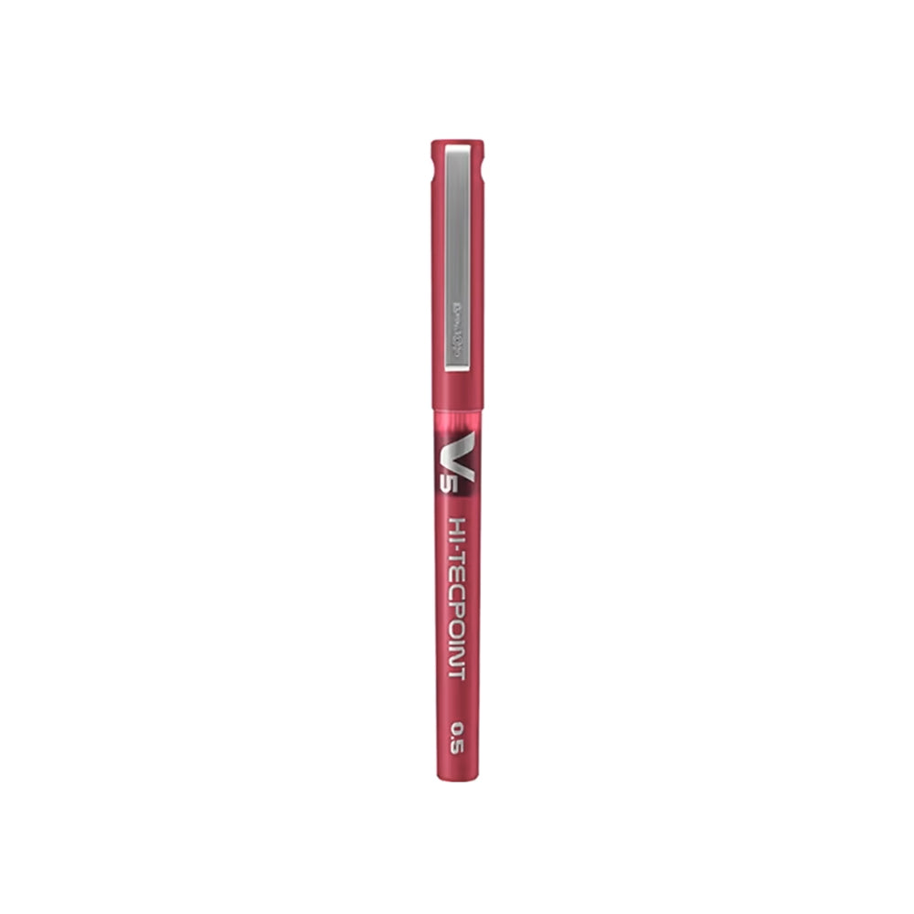 Marcador Roller Pilot V5 0,5mm Vermelho 1un
