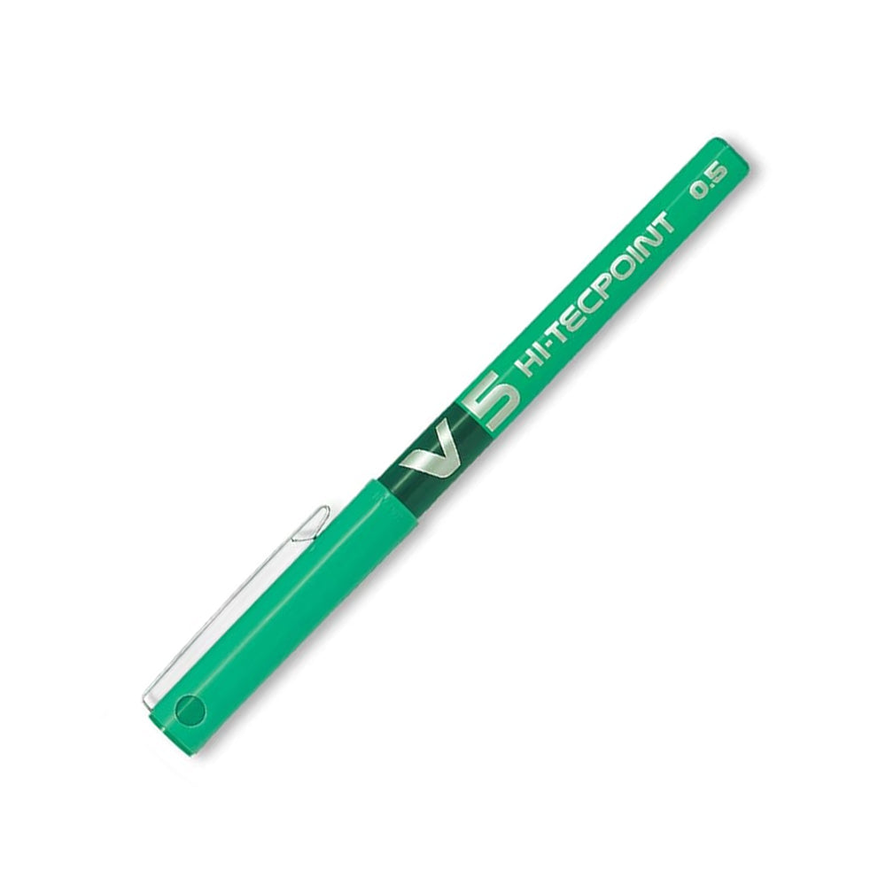 Marcador Roller Pilot V5 0,5mm Verde 1un
