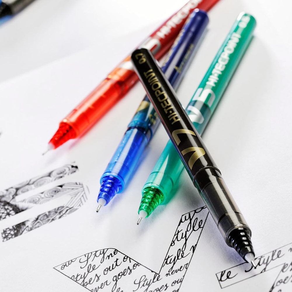 Marcador Roller Pilot V5 0,5mm Verde 1un