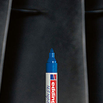 Marcador Permanente Médio Edding 8030 1,5-3mm Vermelho 1un