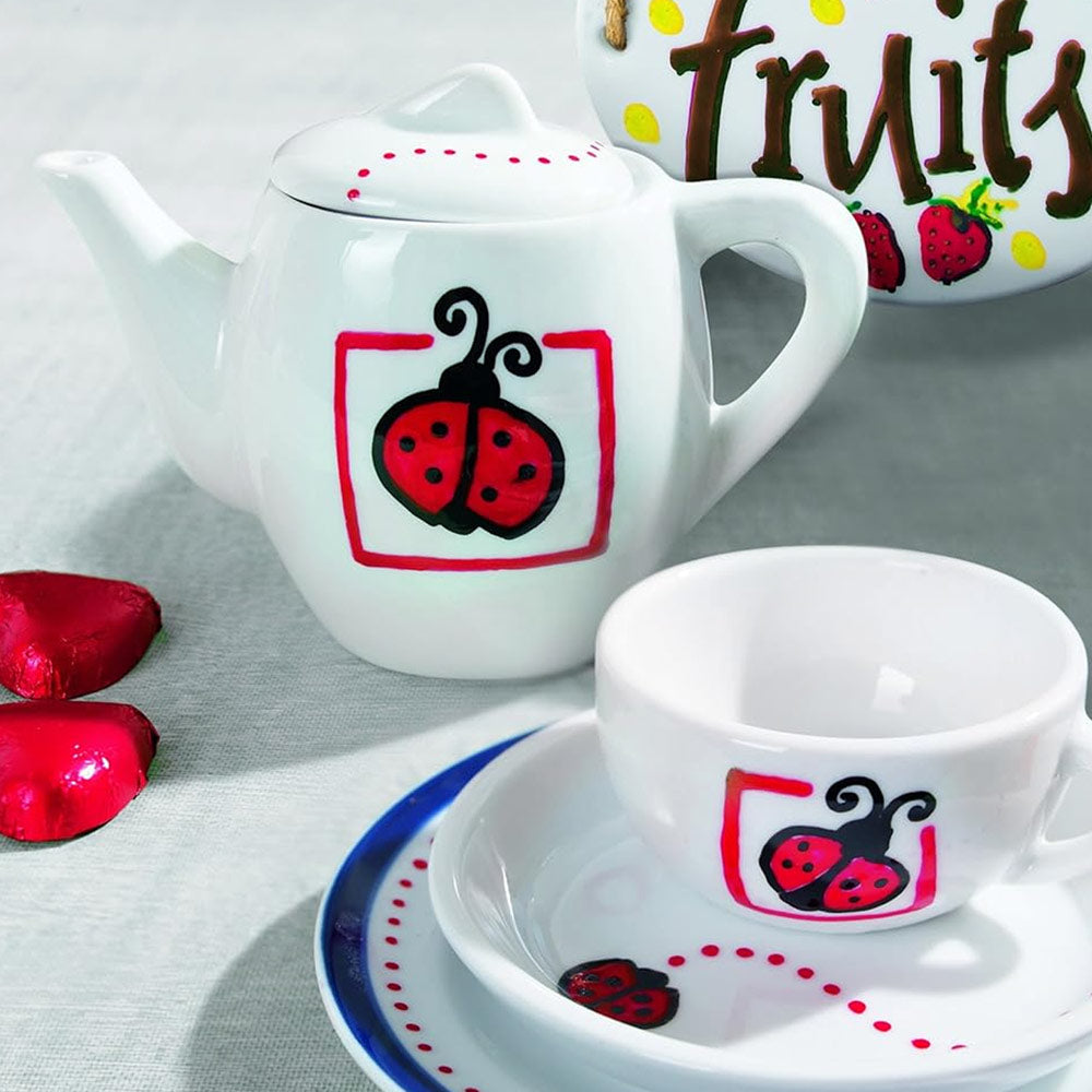 Marcador Porcelana Edding 4200 1-4mm Vermelho 1un
