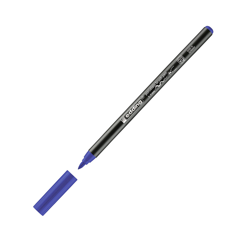 Marcador Porcelana Edding 4200 1-4mm Azul 1un