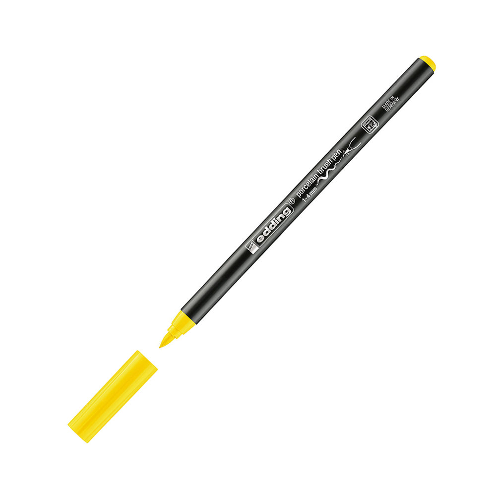 Marcador Porcelana Edding 4200 1-4mm Amarelo 1un