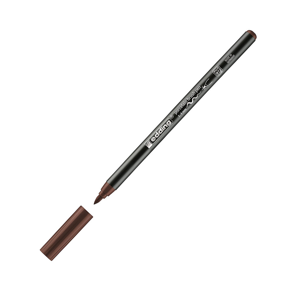 Marcador Porcelana Edding 4200 1-4mm Castanho 1un