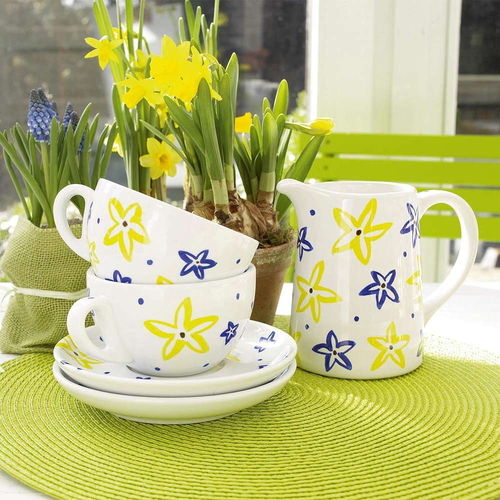 Marcador Porcelana Edding 4200 1-4mm Azul Aço 1un