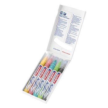 Pack Iniciação Acrílico Edding 5100 Pastel