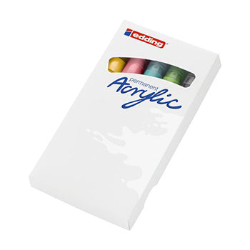 Pack Iniciação Acrílico Edding 5100 Pastel