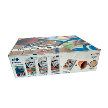 Pack Iniciação Acrílico Edding 5100 Pastel