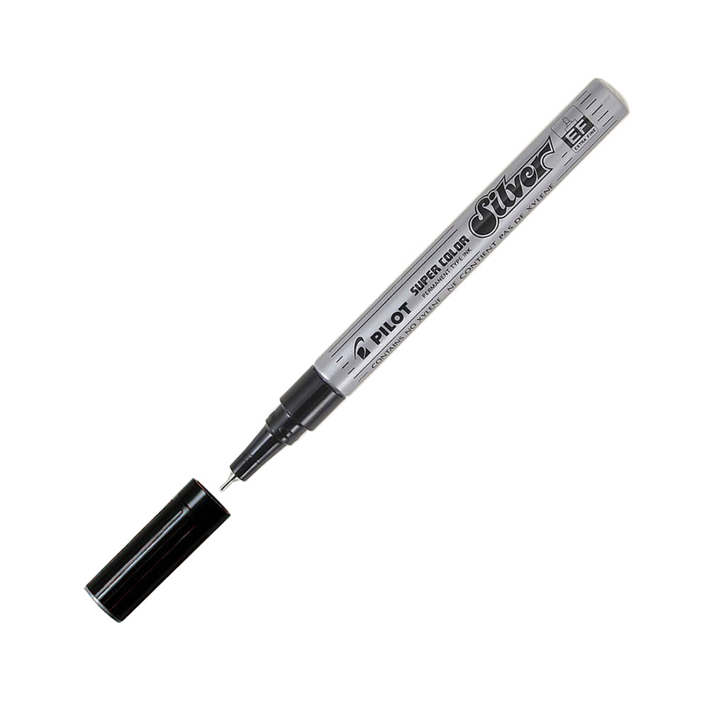 Marcador Pilot Super Color EF Prateado 0,5mm 1un