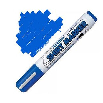 Marcador Tecidos Artline EKT Shirt Marker 2mm Azul 1un
