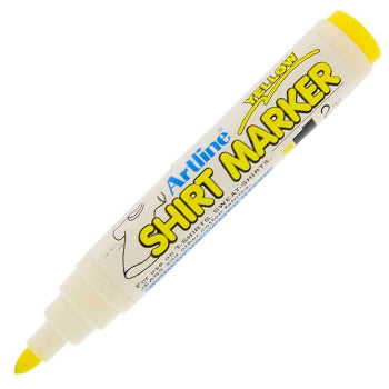 Marcador Tecidos Artline EKT Shirt Marker 2mm Amarelo 1un