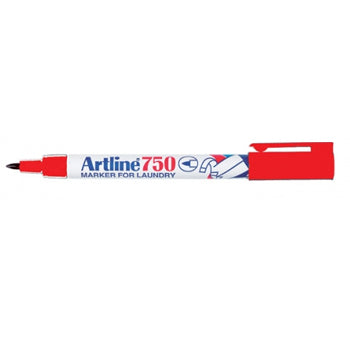 Marcador Tecidos Artline 750 0,7mm Vermelho 1un