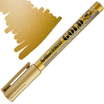 Marcador Permanente Médio Artline EK440 1,2mm Ouro 1un