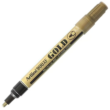 Marcador Permanente Médio Artline EK440 1,2mm Ouro 1un