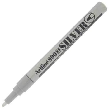 Marcador Permanente Médio Artline EK440 1,2mm Prata 1un