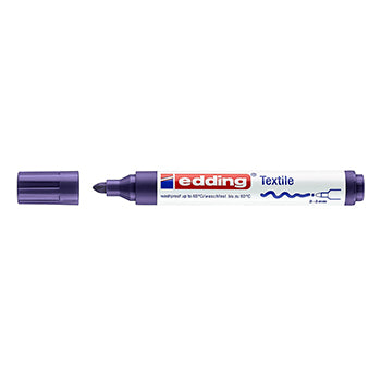 Marcador Tecidos Edding 4500 2-3mm Violeta 1un