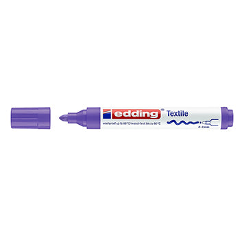 Marcador Tecidos Edding 4500 2-3mm Violeta Neon 1un