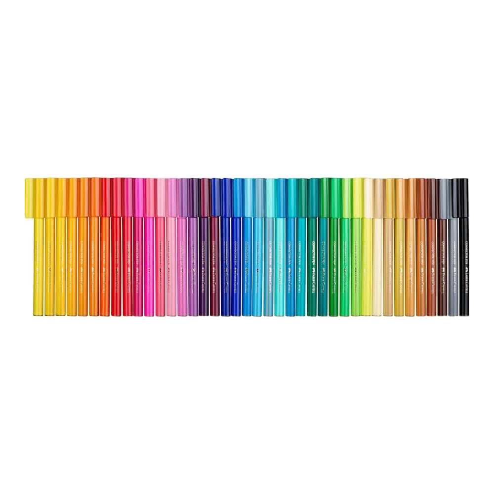 Marcador Feltro Faber Castell Connector Viagens 40un