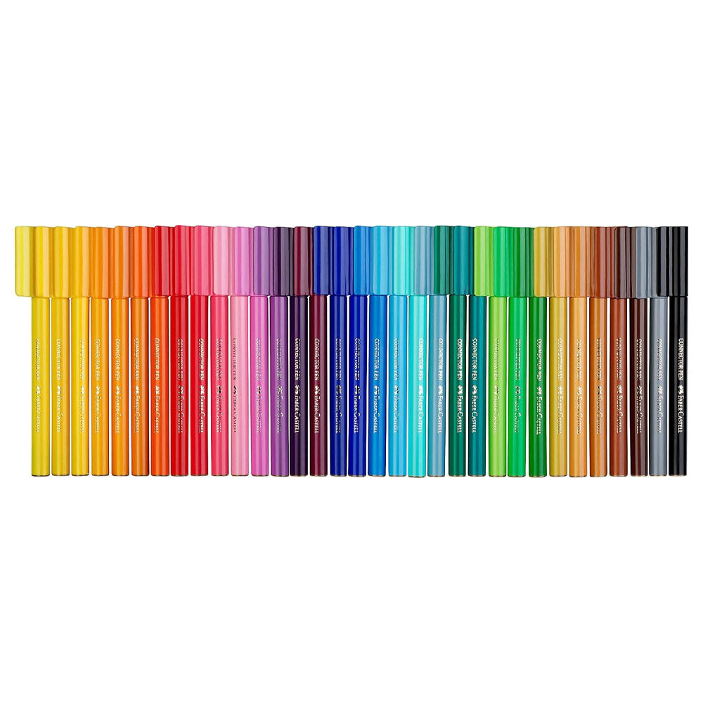 Marcador Feltro Faber Castell Connector Camião 33un