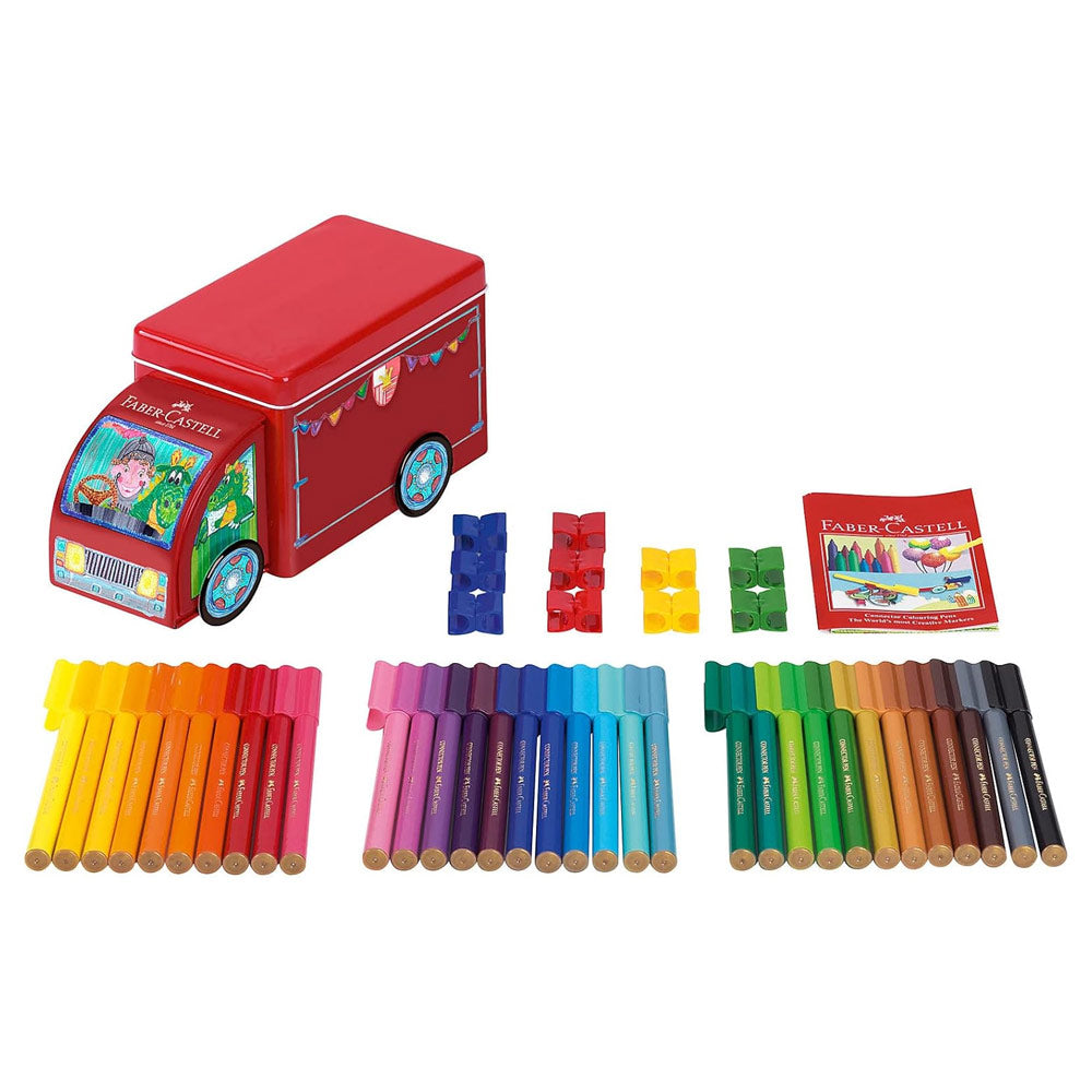 Marcador Feltro Faber Castell Connector Camião 33un