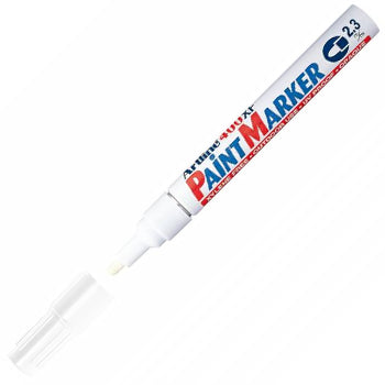 Marcador Permanente Grosso Artline Opaco 2,3mm Branco 1un