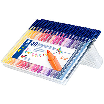 Marcador Feltro 040un Staedtler Triplus 323 Estojo Box