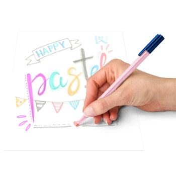 Marcador Feltro  06un Staedtler Triplus 323 Estojo Box Paste