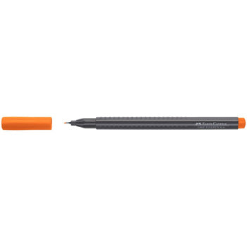 Marcador Fino Faber-Castell 0,4mm Laranja 1un