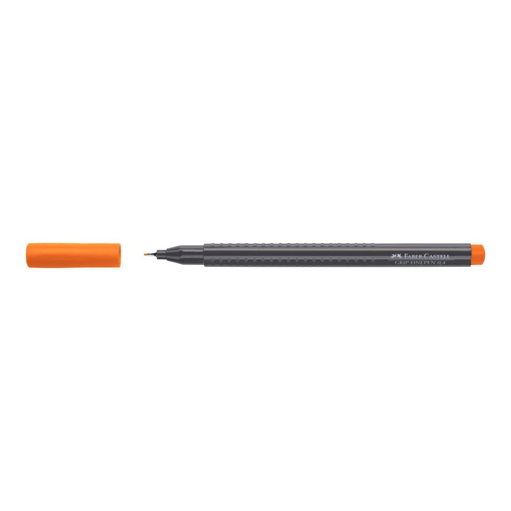 Marcador Fino Faber-Castell 0,4mm Laranja 1un
