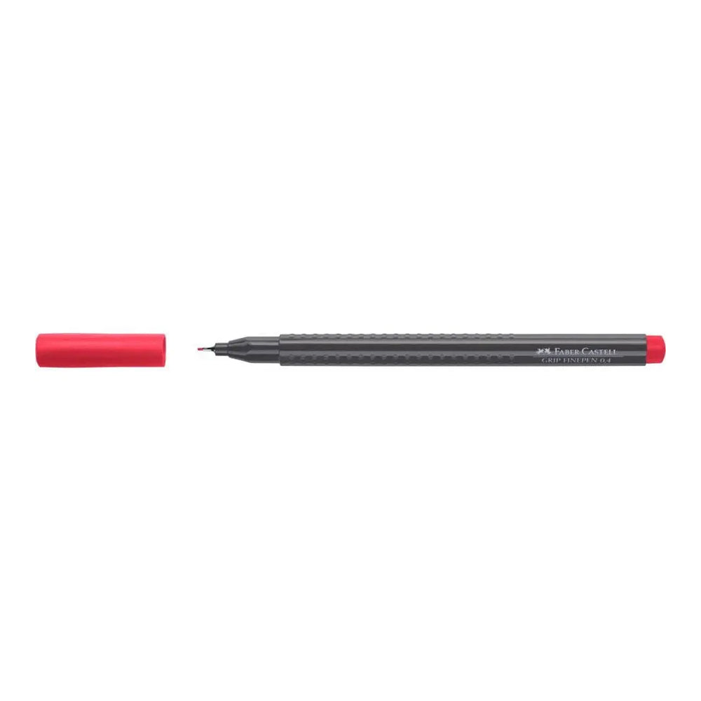 Marcador Fino Faber-Castell 0,4mm Carmim 1un