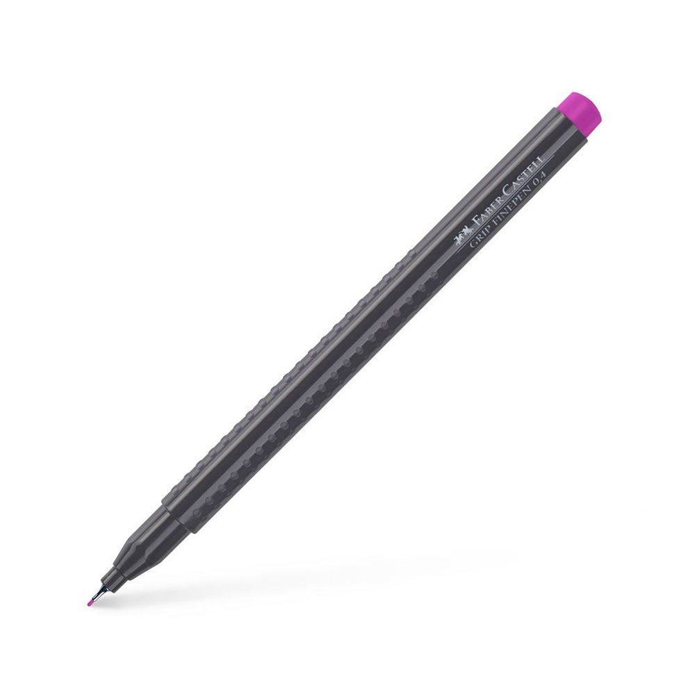 Marcador Fino Faber-Castell 0,4mm Carmesim 1un