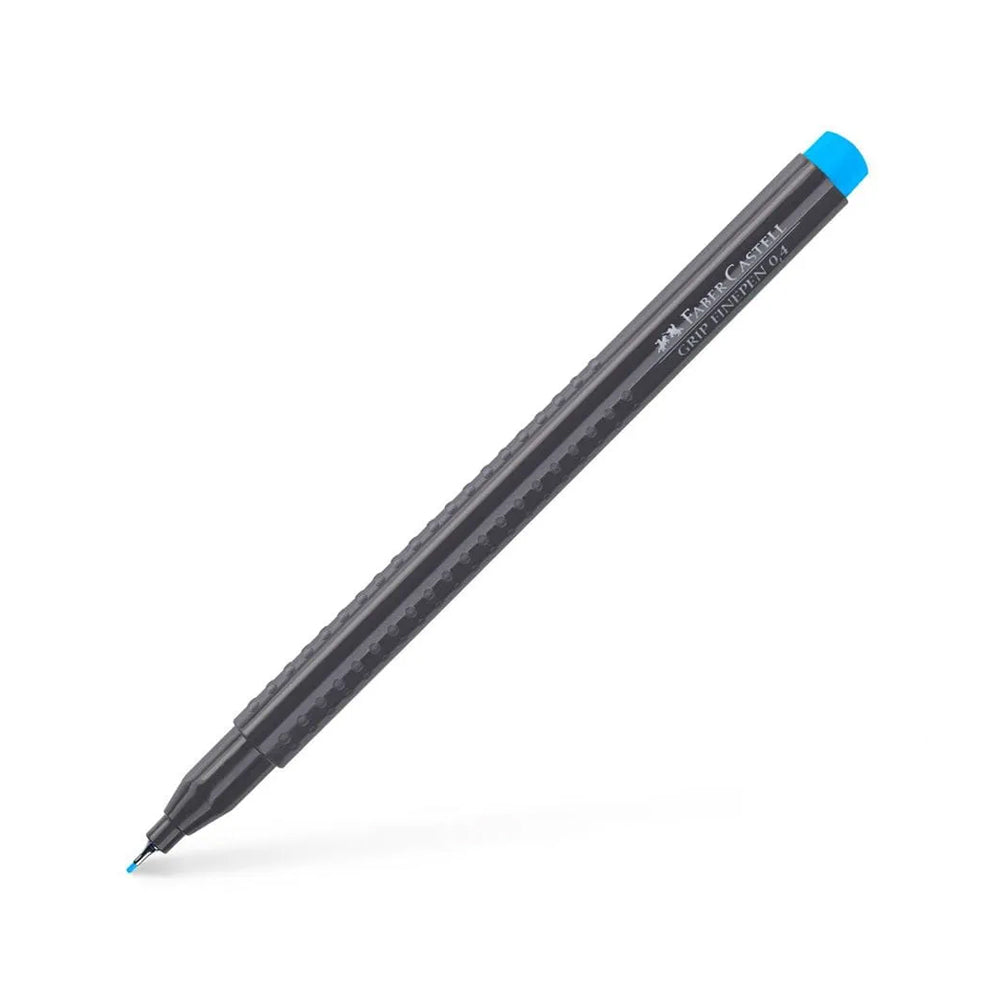 Marcador Fino Faber-Castell 0,4mm Azul 1un