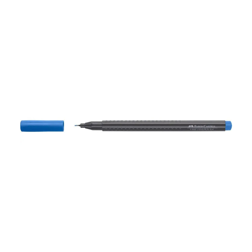 Marcador Fino Faber-Castell 0,4mm Azul Helio Avermelhado 1un