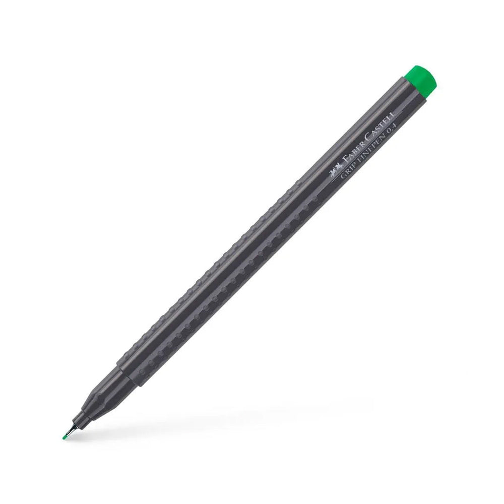 Marcador Fino Faber-Castell 0,4mm Verde Esmeralda 1un