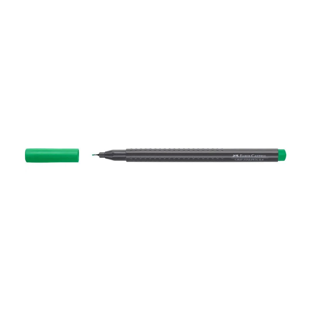 Marcador Fino Faber-Castell 0,4mm Verde Esmeralda 1un