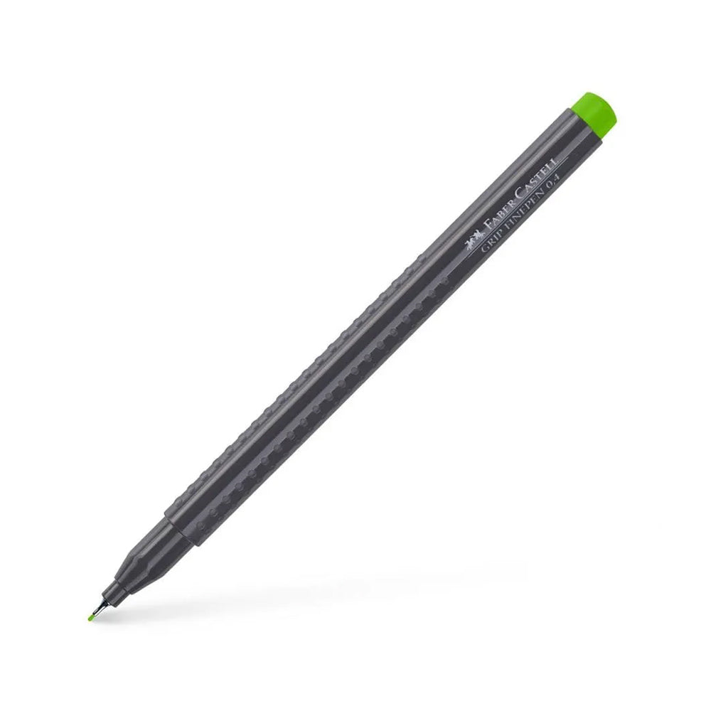 Marcador Fino Faber-Castell 0,4mm Verde Erva 1un