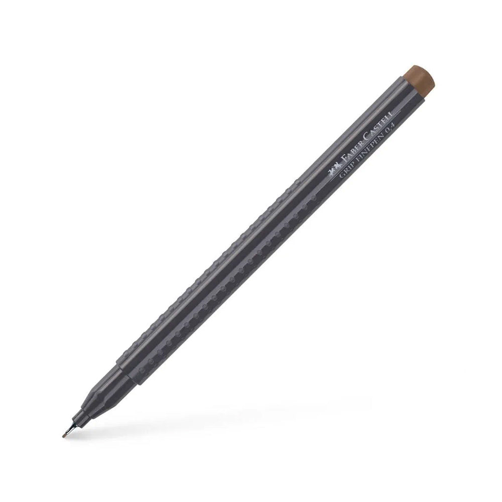 Marcador Fino Faber-Castell 0,4mm Umbra Queimada 1un